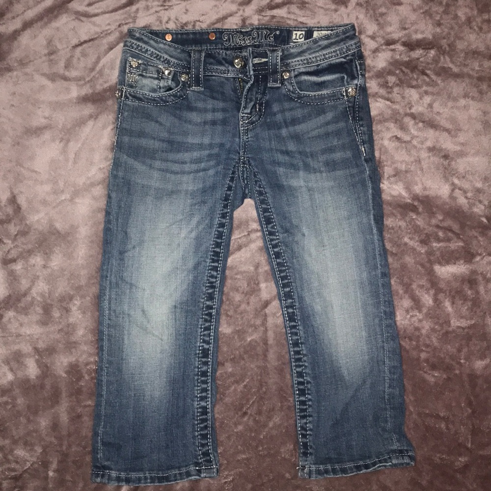 Girls’ Miss Me Capri Jeans